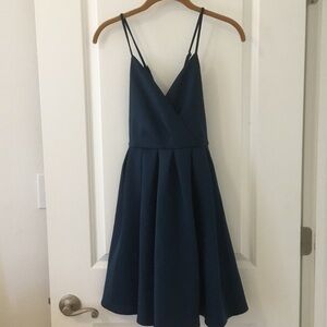 She + Sky Spaghetti Strap Mini Cocktail Homecoming Dress Sz S NWT